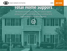 Tablet Screenshot of homeownersnetwork.com